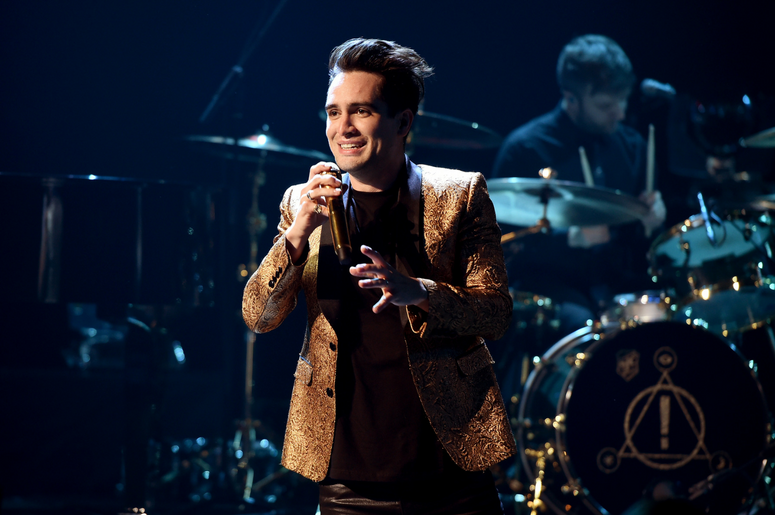 Brendon Urie of Panic! at the Disco Brendon Urie of Panic! at the Disco