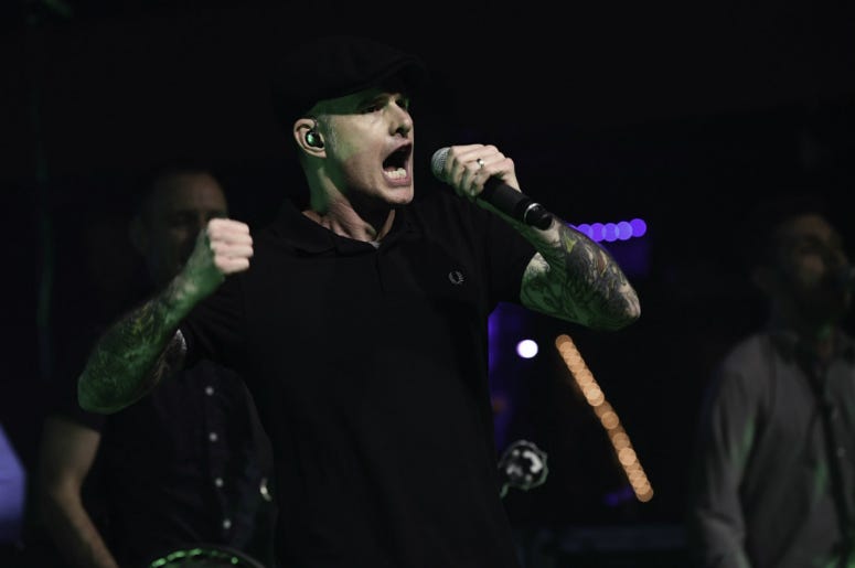 Al Barr of Dropkick Murphys performs at Revolution. Al Barr of Dropkick Murphys performs at Revolution.