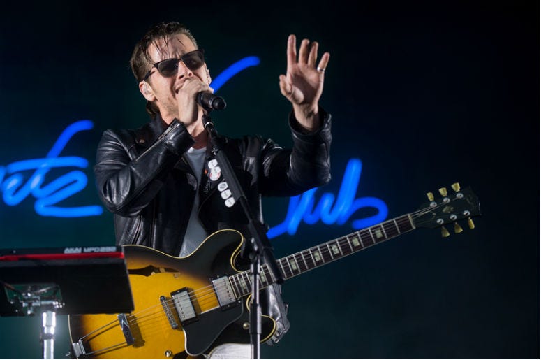 Singer Mark Foster of Foster The People during performance at festival Rock for People in Hradec Kralove, Czech republic, July 6, 2017. Singer Mark Foster of Foster The People during performance at festival Rock for People in Hradec Kralove, Czech republic, July 6, 2017.