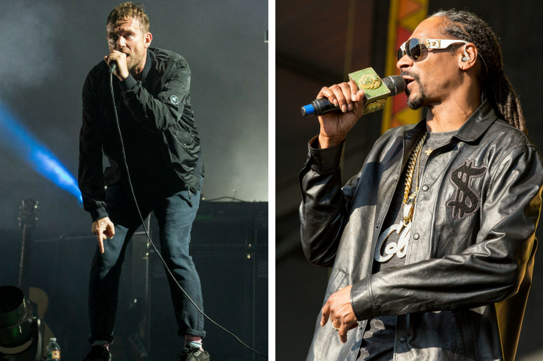 Gorillaz and Snoop Dogg Gorillaz and Snoop Dogg