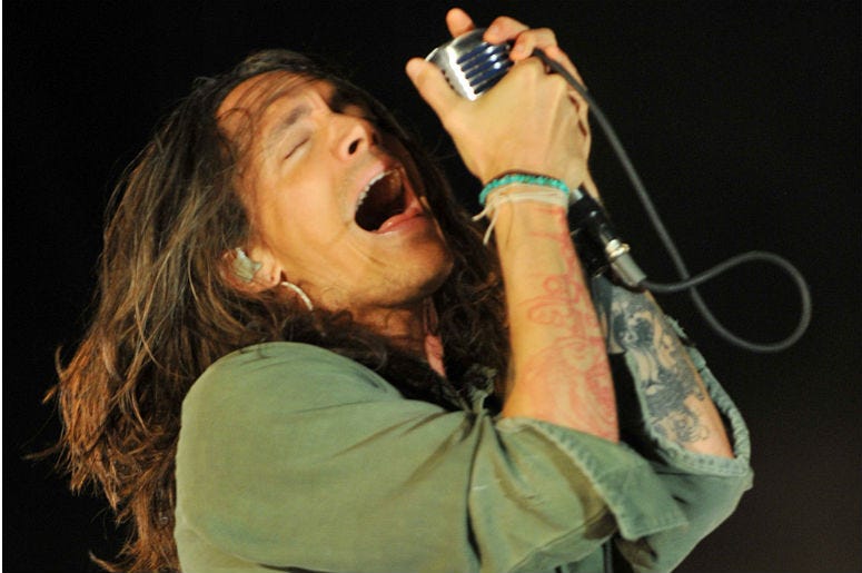 Brandon Boyd of Incubus Brandon Boyd of Incubus