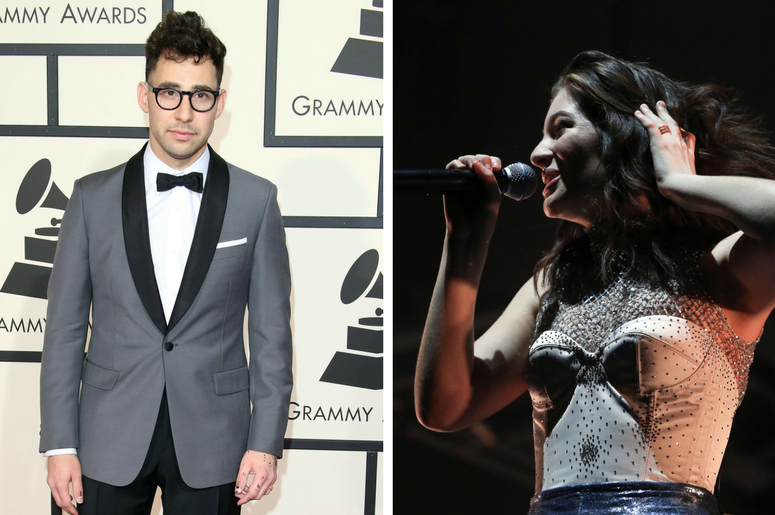 Lorde and Jack Antonoff of Bleachers Lorde and Jack Antonoff of Bleachers