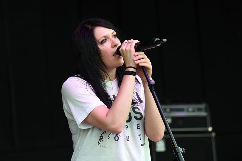 K.Flay performs during the Undertow Music Festival at the Pompano Beach Amphitheater K.Flay performs during the Undertow Music Festival at the Pompano Beach Amphitheater