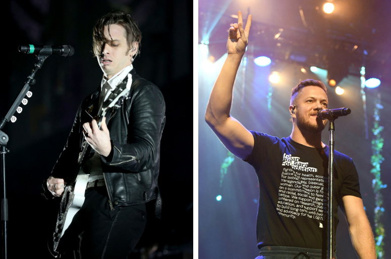 Mark Foster of Foster The People and Dan Reynolds of Imagine Dragons Mark Foster of Foster The People and Dan Reynolds of Imagine Dragons