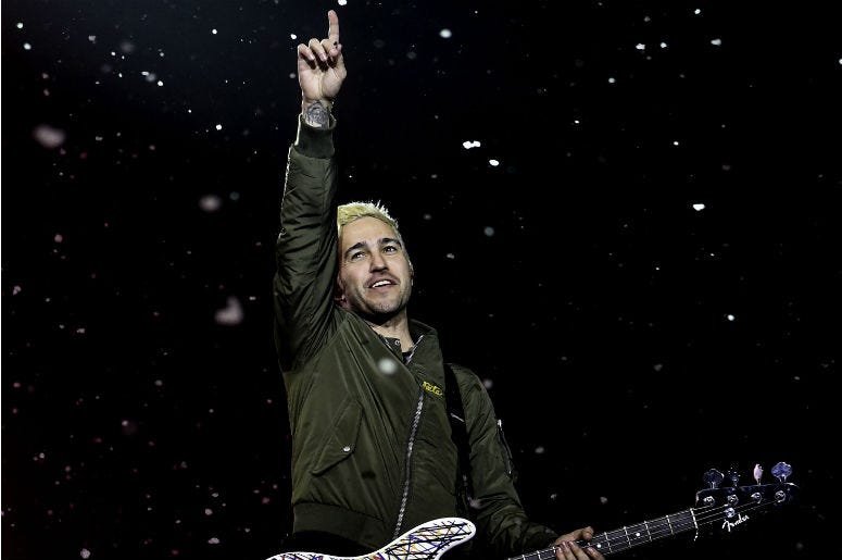 Pete Wentz of Fall Out Boy Pete Wentz of Fall Out Boy