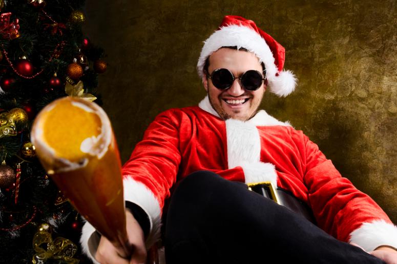 Santa baseball bat Santa baseball bat