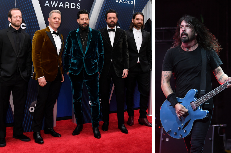 Old Dominion and Dave Grohl Old Dominion and Dave Grohl