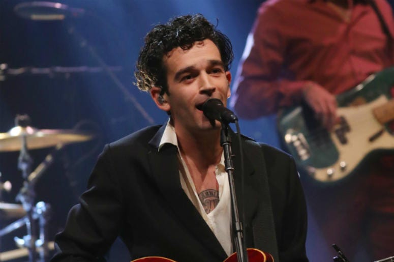 Matthew Healy from The 1975 Matthew Healy from The 1975