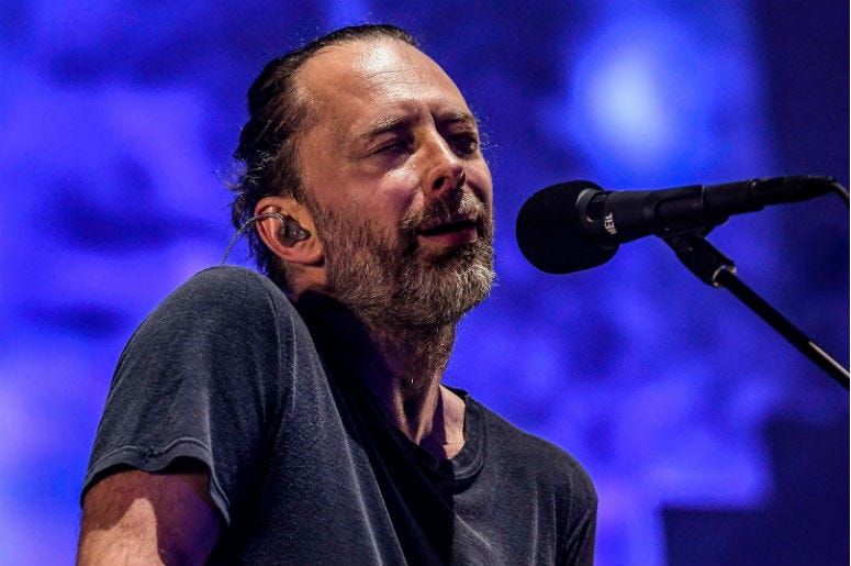 Thom Yorke of Radiohead Thom Yorke of Radiohead
