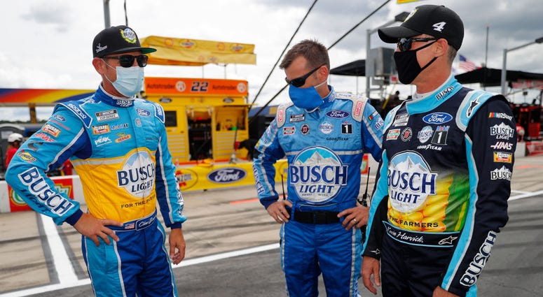 NASCAR drivers prepare for Atlanta race