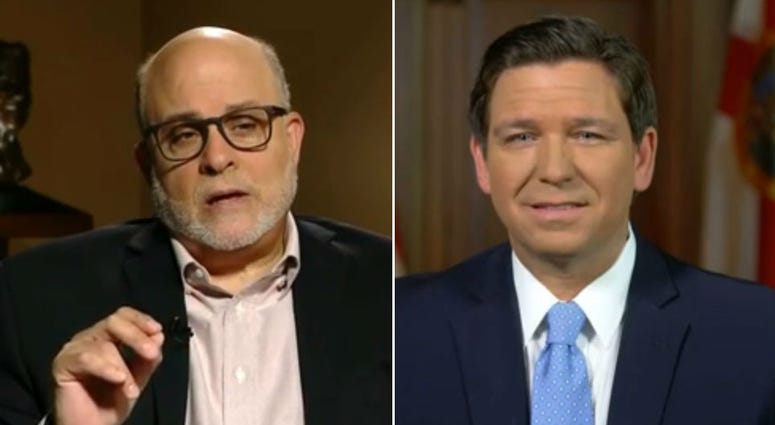 Florida Gov. Ron DeSantis with Mark Levin on FOX News' 'Life Liberty & Levin' Sunday October 11, 2020