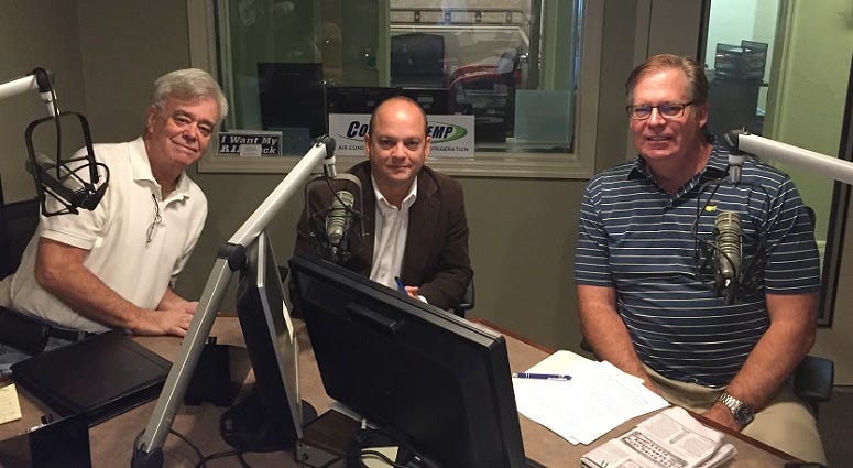Dan Coffey of Ameris Bank Mortgage, Jonathan Colon from Watson Realty, and Mike Jones of Ameris Bank Mortgage on The Real Estate Show