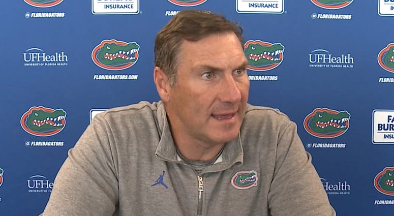 UF Football Coach Dan Mullen addresses the media in his weekly press conference October 14, 2020.
