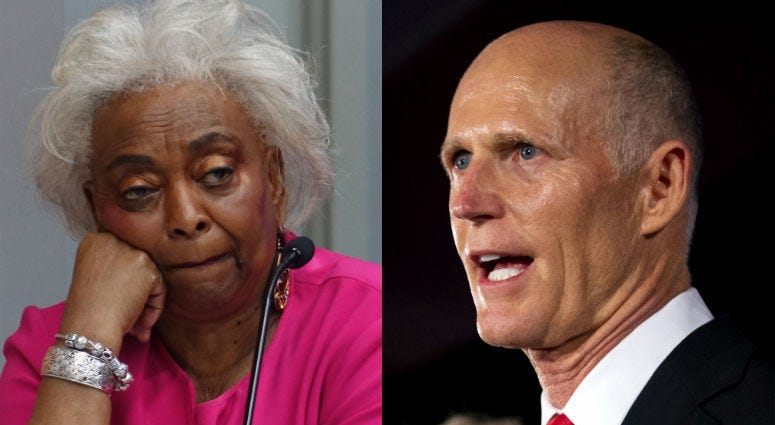 Broward County Supervisor of Elections Brenda Snipes; Florida Gov. Rick Scott