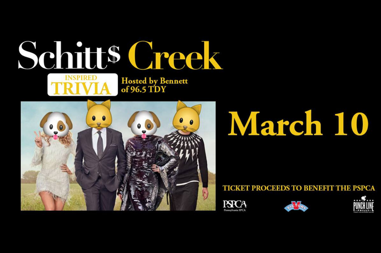 Schitt’s Creek Trivia benefiting the PSPCA