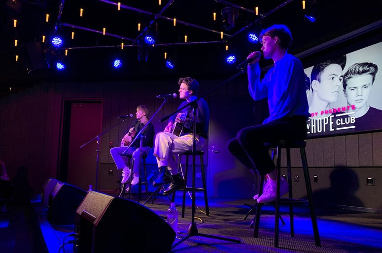 New Hope Club New Hope Club Performs "Let Me Down Slow," "Permission," & Talks Debut Album with LA