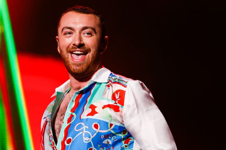 Sam Smith SAO PAULO, BRAZIL - APRIL 05: Sam Smith performs on stage during the Lollapaloosa Sao Paulo 2019 - Day 1 on April 05, 2019 in Sao Paulo, Brazil.