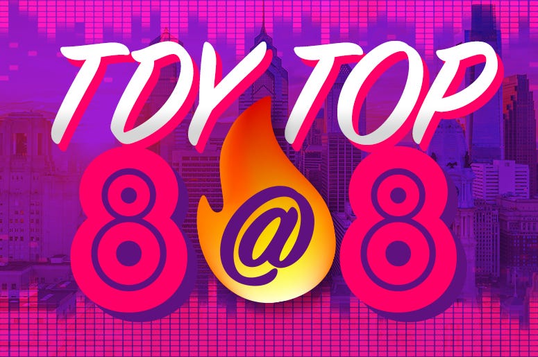 TDY Top 8 at 8 TDY Top 8 at 8 with LAOnAir on 96.5 TDY