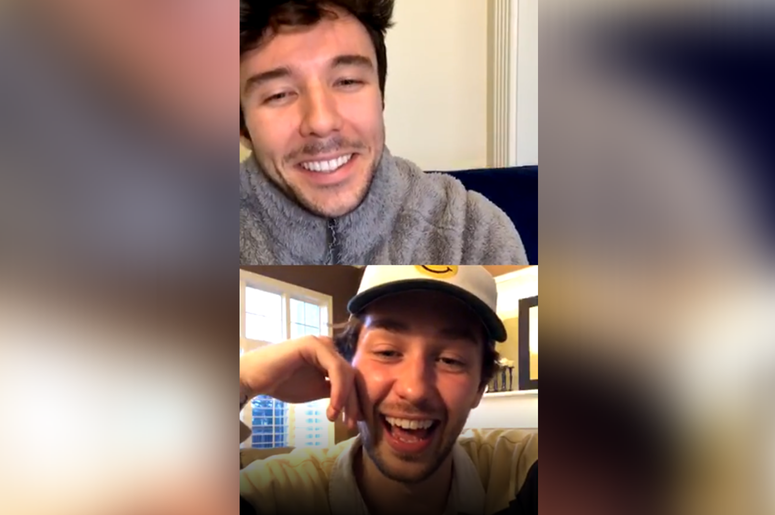 Christian French and LA Christian French Talks Music, Quarantining, Family, Touring & More w/ LA, LAOnAir, LA On Air, on IG Live