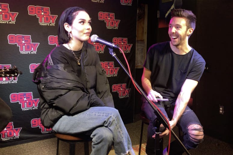 Maggie Lindemann & LA Maggie Lindemann Performs "Pretty Girl" & Unreleased "Friends Go," Interviews with LA about Touring, Sabrina Carpenter, Khalid, Shoes and more LAOnAir, Exclusive, Interview, Performance, Pretty Girl, Human, Would I