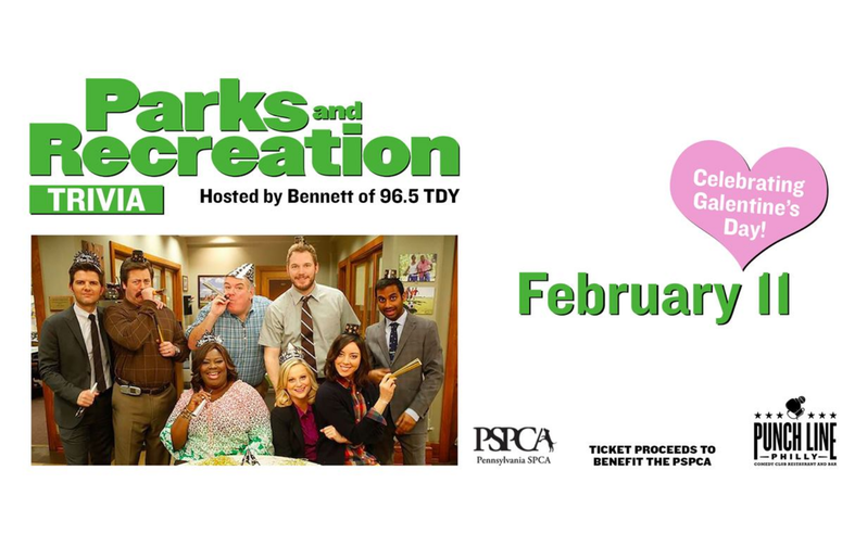Parks & Rec Trivia benefiting the PSPCA