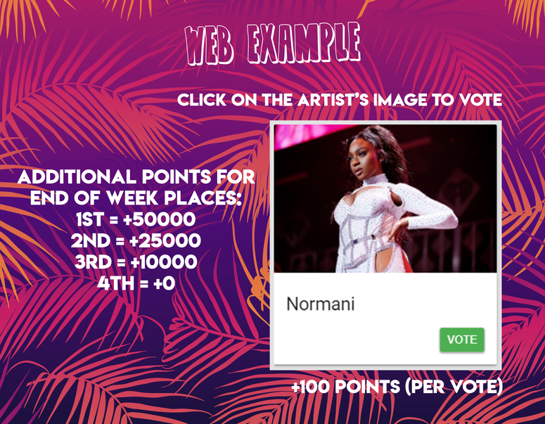 2020 Artist of the Summer - How To Vote On Web 2020 Artist of the Summer - Ways 2 Vote - How To Vote On Online Web