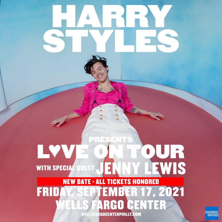 Harry Styles Love on Tour 2021