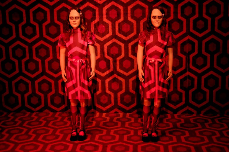 "The Shining" installation "The Shining" installation is seen at Ultra Productions and Warner Bros. Consumer Products Special Preview of "I Like Scary Movies" an Interactive Art Installation by Maximillian at The Desmond on April 02, 2019 in Los Angeles, California.