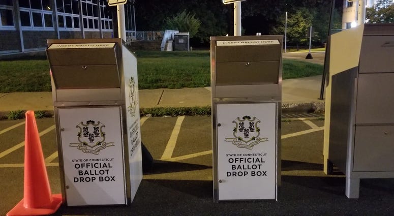 Absentee Ballot Drop Box