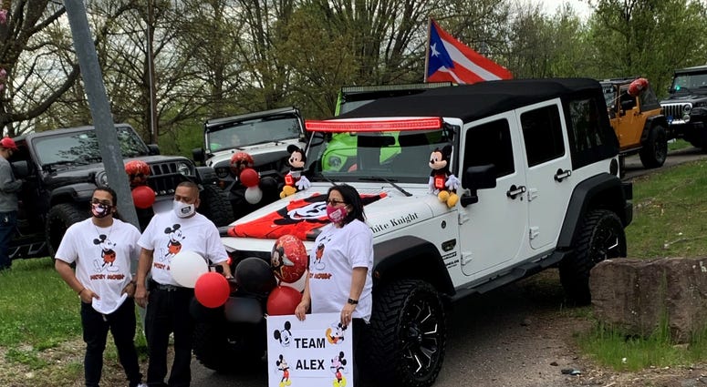 Parade Participants with Make-A-Wish Connecticut