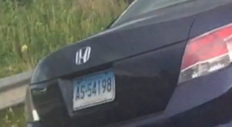Evading Hamden Vehicle