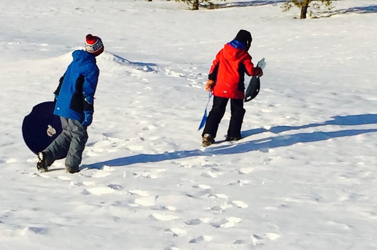 Snow days are the best days.
