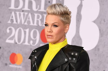 Pink, winner of the Outstanding Contribution to Music Award, attends The BRIT Awards 2019 Pink, winner of the Outstanding Contribution to Music Award, attends The BRIT Awards 2019