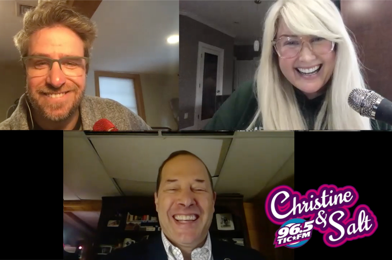 Andy Fleischmann with Christine and Salt