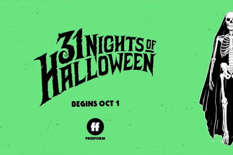 31 Nights of Halloween, Freeform, TV, Movies, October, Fall, Lineup, List