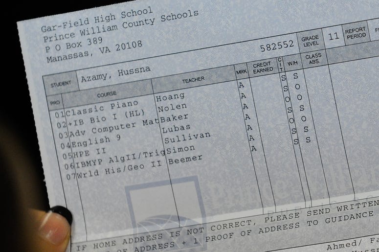 Report Card Report Card