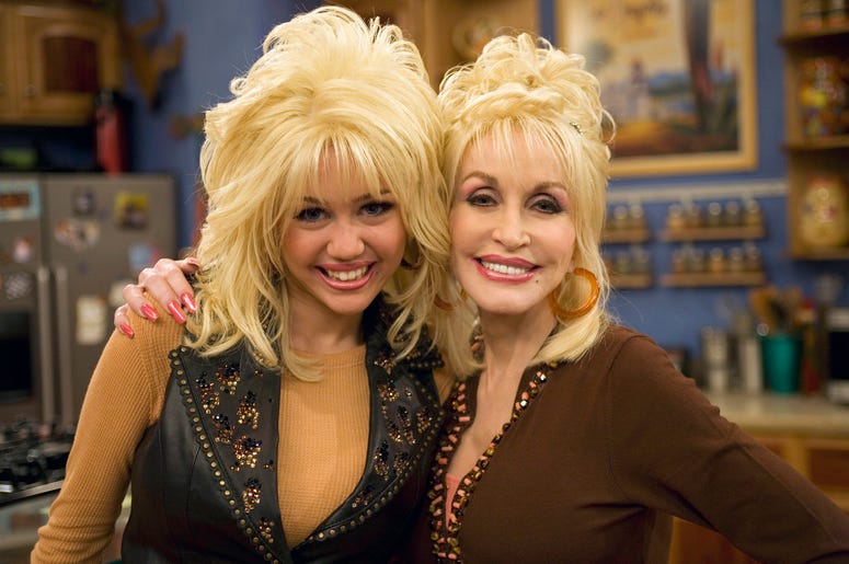 Dolly and Miley Dolly and Miley
