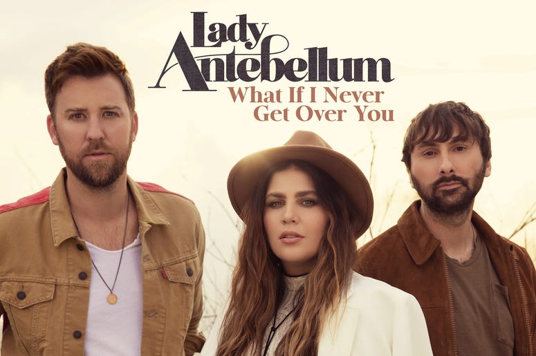 Lady Antebellum artwork for "What If I Never Get Over You" Lady Antebellum artwork for "What If I Never Get Over You"