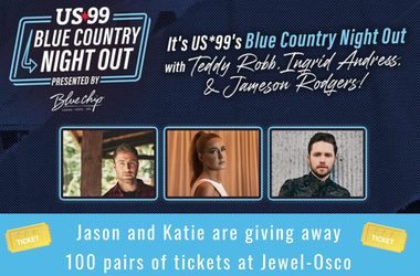 Blue Country Night Out, US*99, Joes Live, Free Tickets
