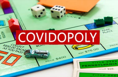 Covidopoly, Board Game, Online, Rockford, Social Distancing