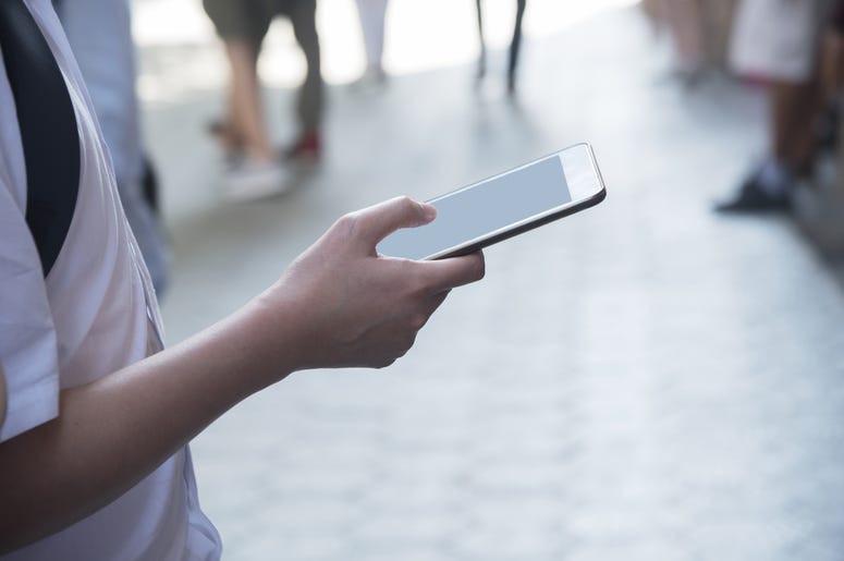 Holding Phone Holding Phone