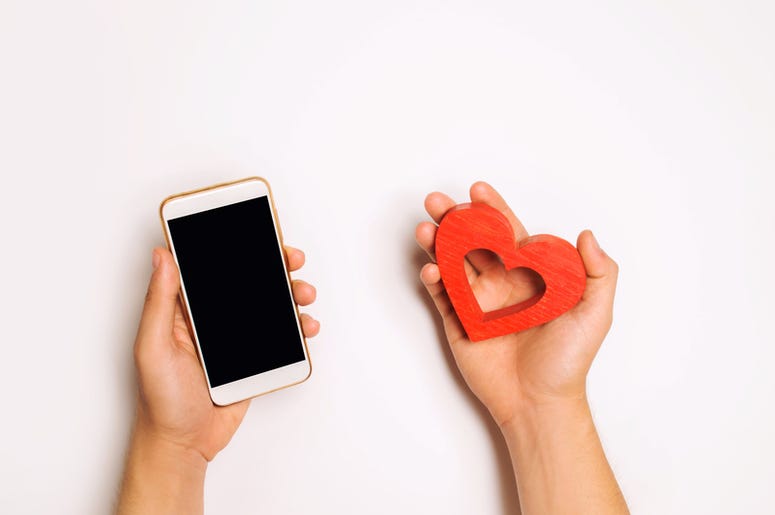 Heart Smartphone Heart Smartphone