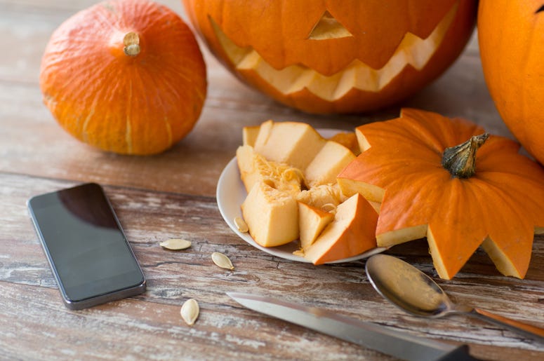 iPhone and Pumpkin iPhone and Pumpkin