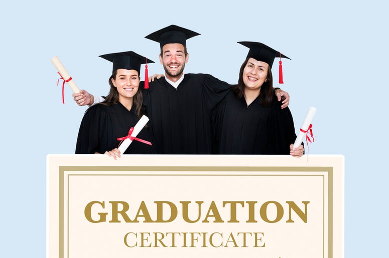 Graduation Certificate Graduation Cenrtificate