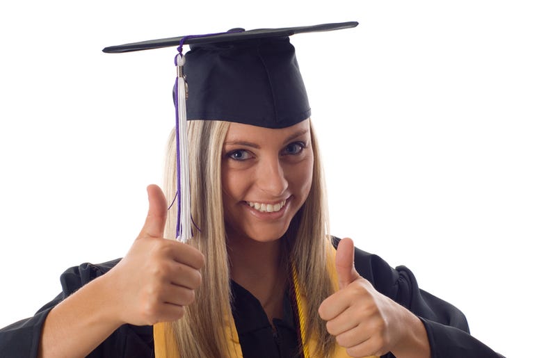 Thumbs Up Graduate Thumbs Up Graduate