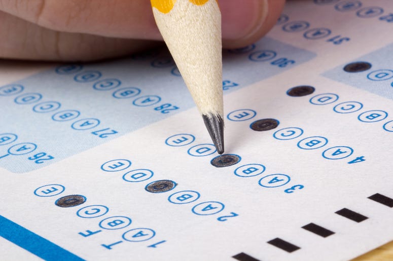 Taking A Test Taking A Test