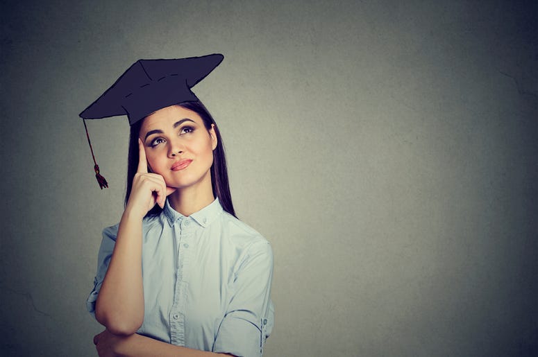 Thoughtful Graduate Thoughtful Graduate