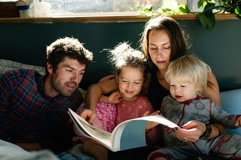 Reading, Family, Story Time, Movement, Read Together