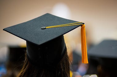 Graduation, Stage, Father, Daughter, Class of 2020