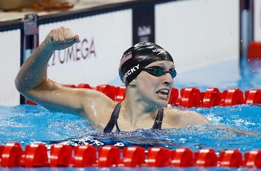 Katie Ledecky, Got Milk Challenge, Chocolate Milk, Swim, Olympics, Impressive